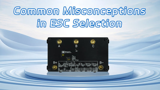 Avoiding Pitfalls: Common Misconceptions in ESC Selection