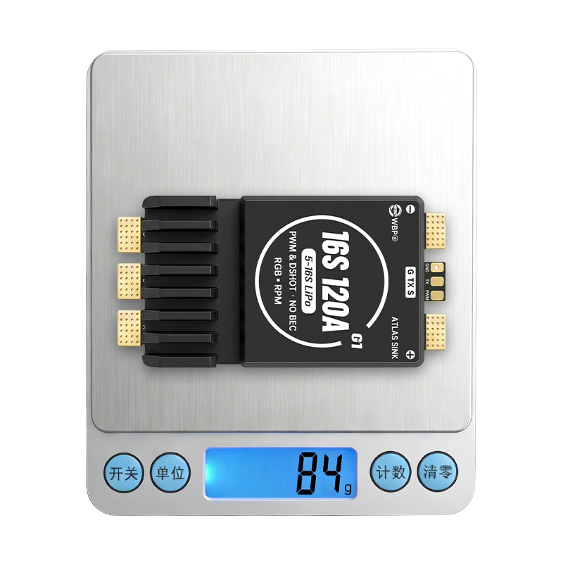 WBP Atlas Sink 16S120A G1(AM32) ESC Support for UAV, RC Models, Agri Drones & Marine Models