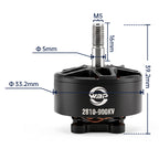 WBP Vortex 2810-900KV BLDC Motor (7 inches)