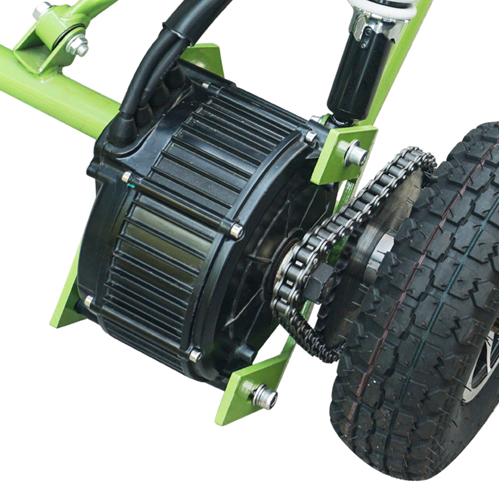 WBP Front and Rear Shocks 20AH/1512wh 15000W Mini Buggy Off Road Pedal Kart All Terrain Go Kart
