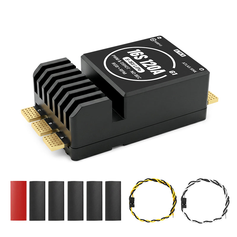 WBP Atlas Sink 16S120A G1(AM32) ESC Support for UAV, RC Models, Agri Drones & Marine Models