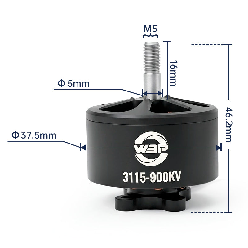 WBP Vortex 3115-900KV BLDC Motor (10 inches)