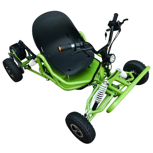 WBP Front and Rear Shocks 20AH/1512wh 15000W Mini Buggy Off Road Pedal Kart All Terrain Go Kart