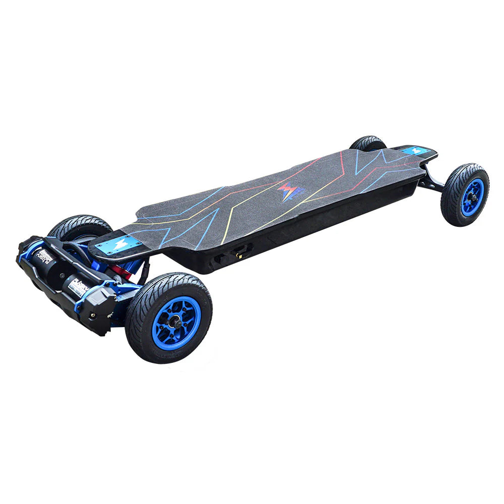 Top Speed Durable Carbon Fiber Deck Lightning Electric Skateboard Longboard