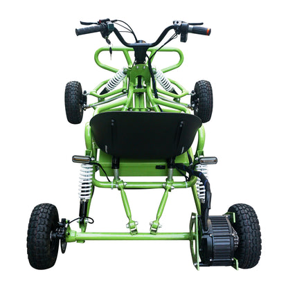 WBP Front and Rear Shocks 20AH/1512wh 15000W Mini Buggy Off Road Pedal Kart All Terrain Go Kart